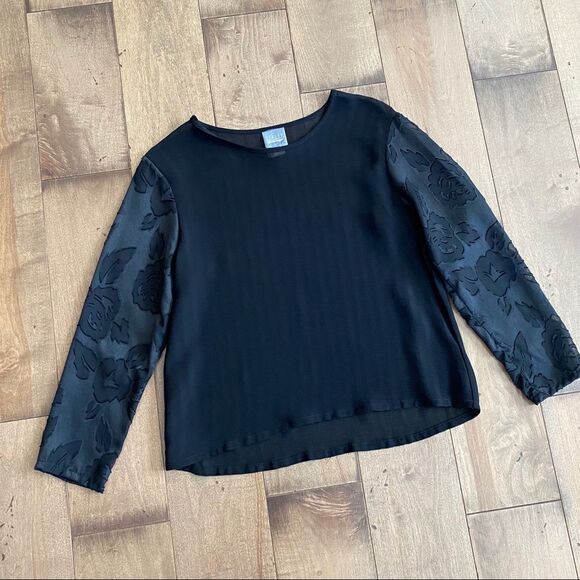 Vintage Staley Gretzinger Silk Blend Top Blouse 1 - Picture 4 of 8